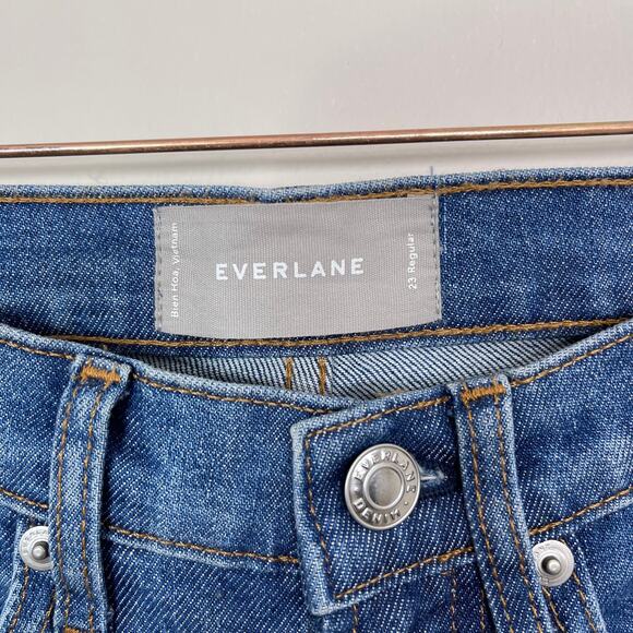 New Everlane The HIgh Rise Skinny Jeans 23 Reg - Picture 7 of 8